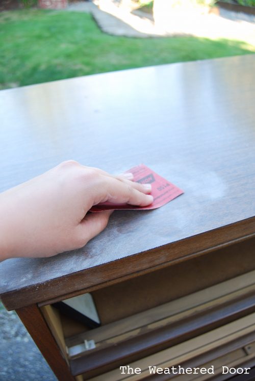 How to Transform Laminate Wood with Chalk Paint